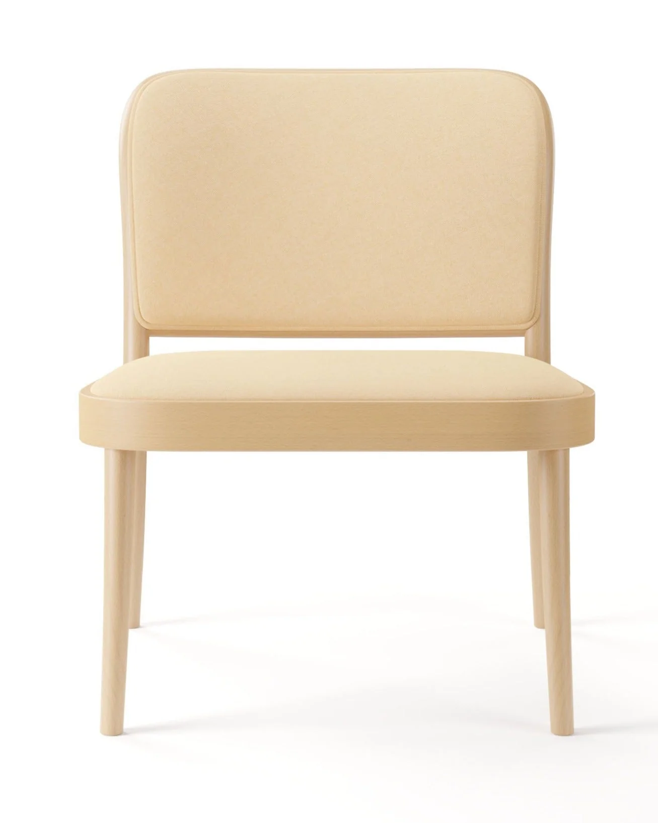 No. 811 Bentwood Lounge Chair by Ton - Upholstered Seat and Back - Image 14