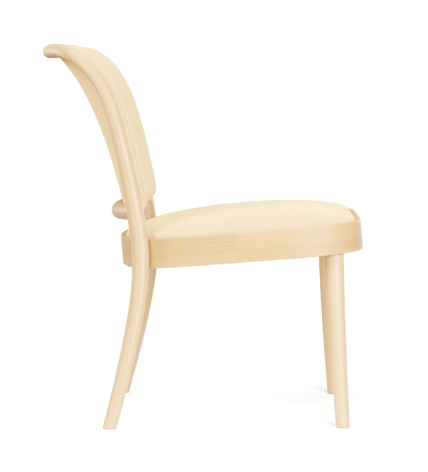 No. 811 Bentwood Lounge Chair by Ton - Upholstered Seat and Back - Image 8