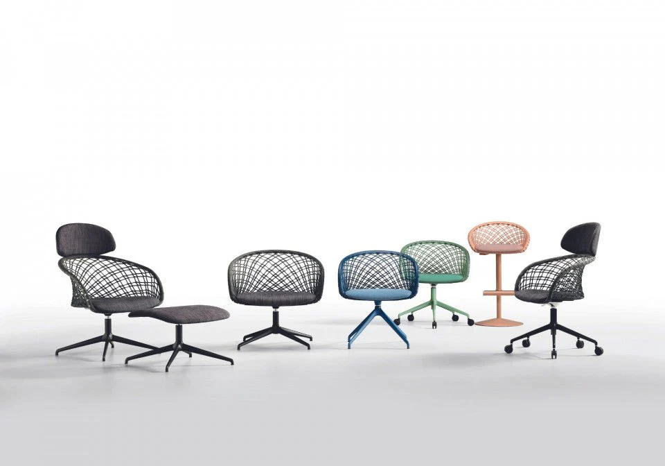 P47 APA GX TS_CU Swivel Lounge Chair by Midj - Image 2