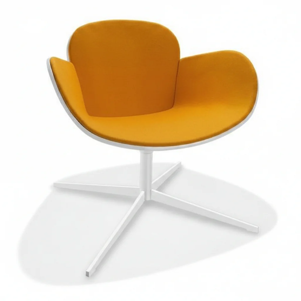 Parri Coccolona G Swivel Lounge Chair by Casprini