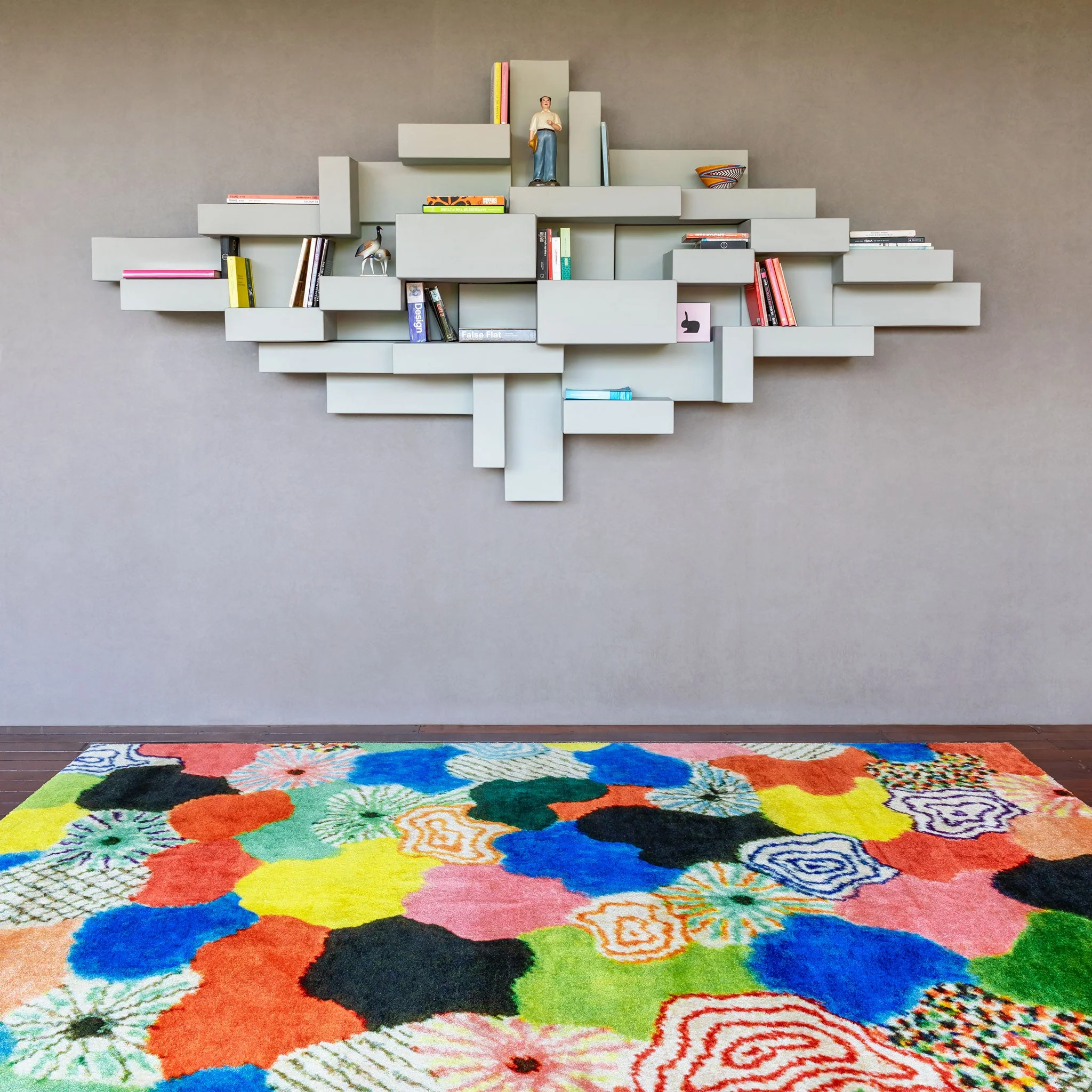 Patch Rectangular Carpet by Qeeboo - Image 3