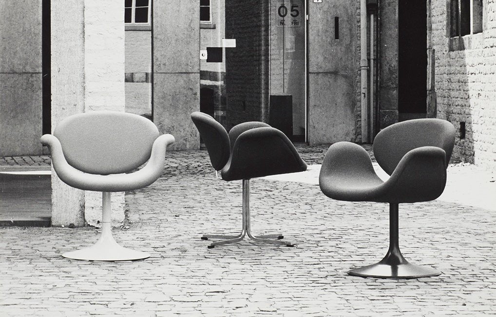 Pierre Paulin F163 Little Tulip Chair Disk Base by Artifort - Image 18