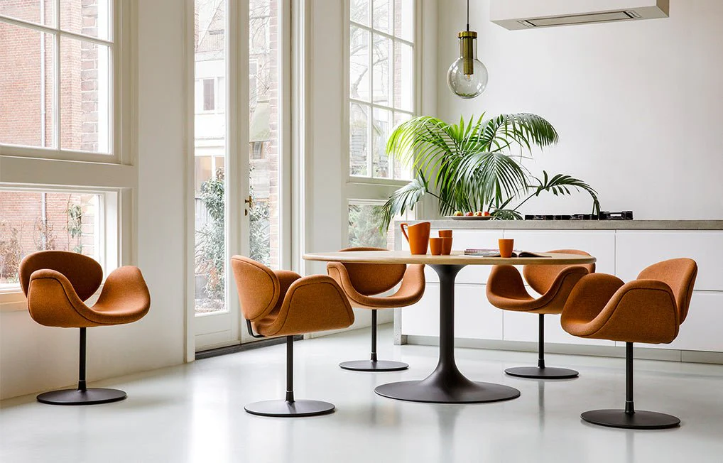 Pierre Paulin F163 Little Tulip Chair Disk Base by Artifort - Image 21
