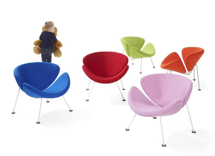 Pierre Paulin Orange Slice Junior Chair by Artifort - Image 2