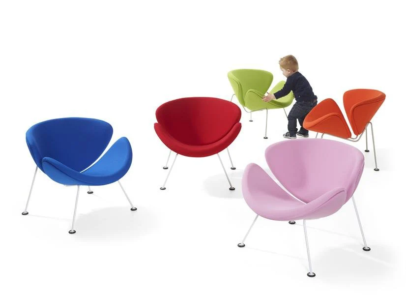 Pierre Paulin Orange Slice Junior Chair by Artifort - Image 3