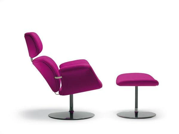 Pierre Paulin F545 Tulip Footstool Disk Base by Artifort - Image 3