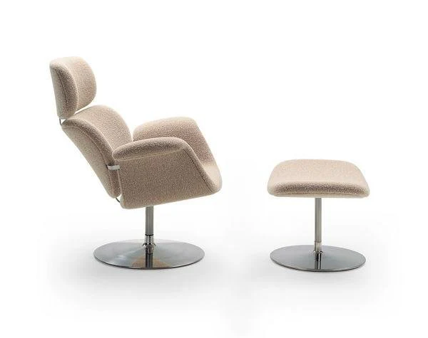 Pierre Paulin F545 Tulip Footstool Disk Base by Artifort - Image 4