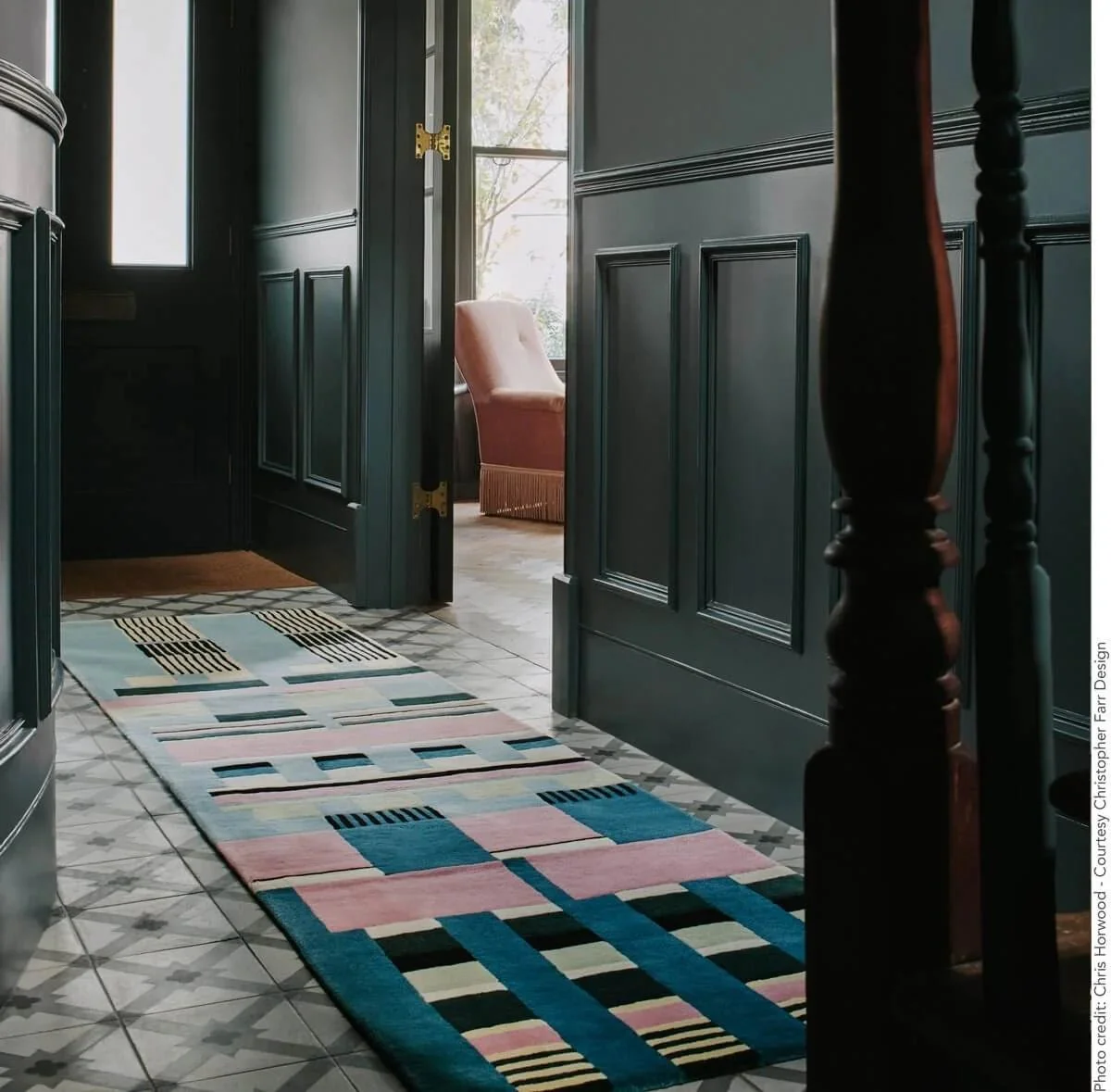 Plate 180 Rug by Guna Stölzl - Image 6