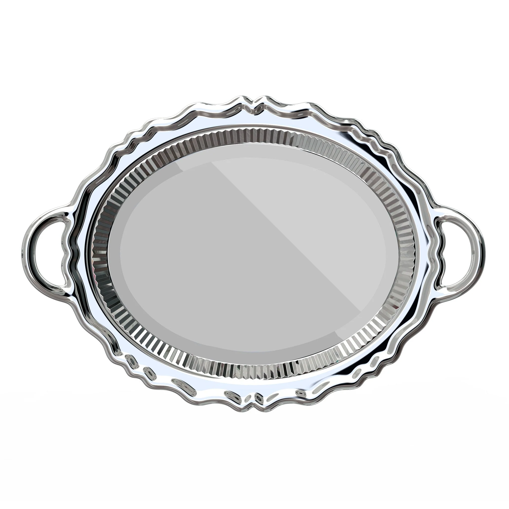 Plateau Miroir Metal Finish by Qeeboo - Image 7