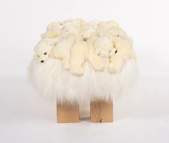 Polar Wood Bench by AP Collection - Image 4