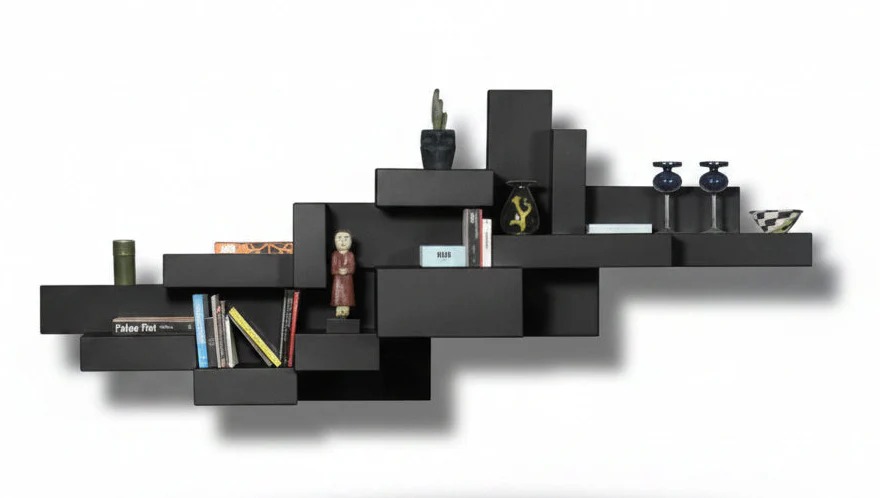 Primitive Bookshelf Bookcase by Qeeboo