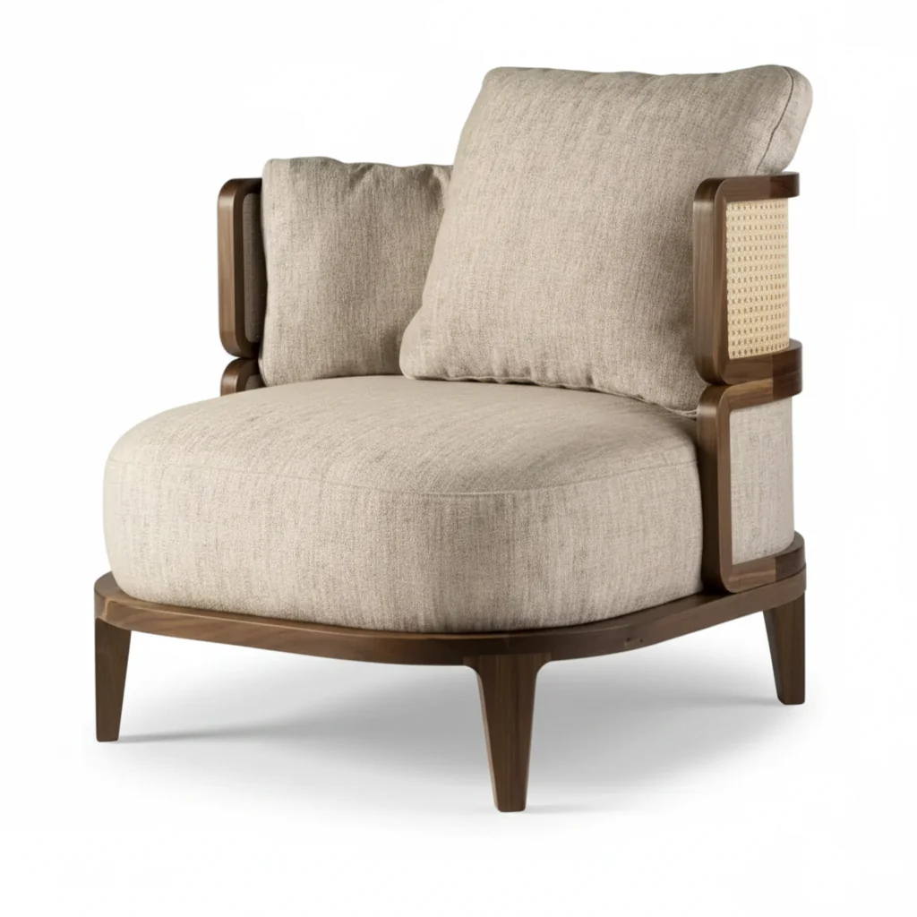 Promenade Bentwood Lounge Chair by GTV