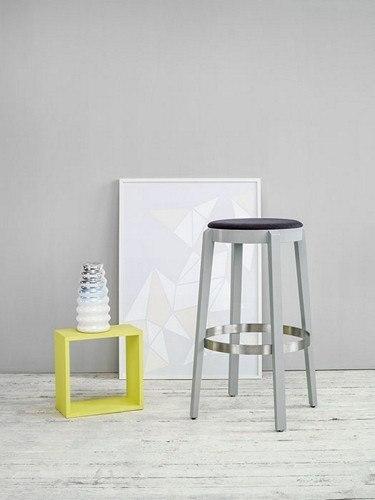 Punton Bar Stool by Ton - Image 7