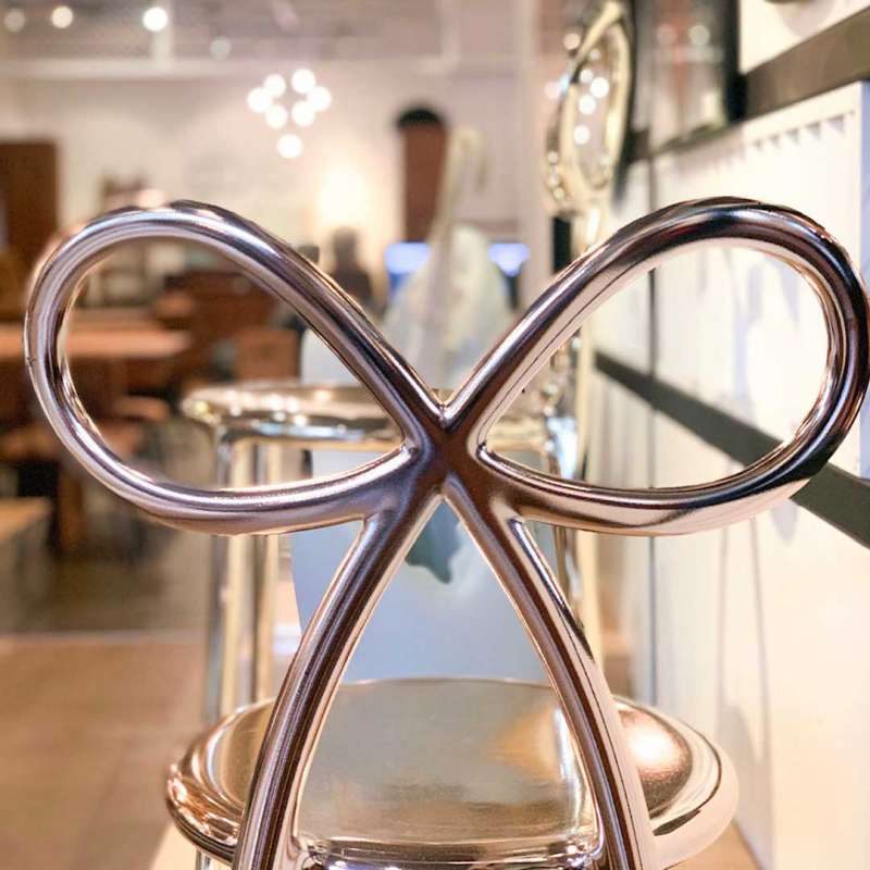 Ribbon Chair Metal by Qeeboo - Image 10