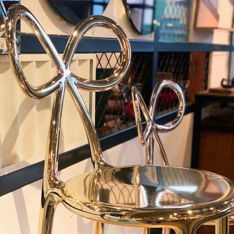 Ribbon Chair Metal by Qeeboo - Image 6