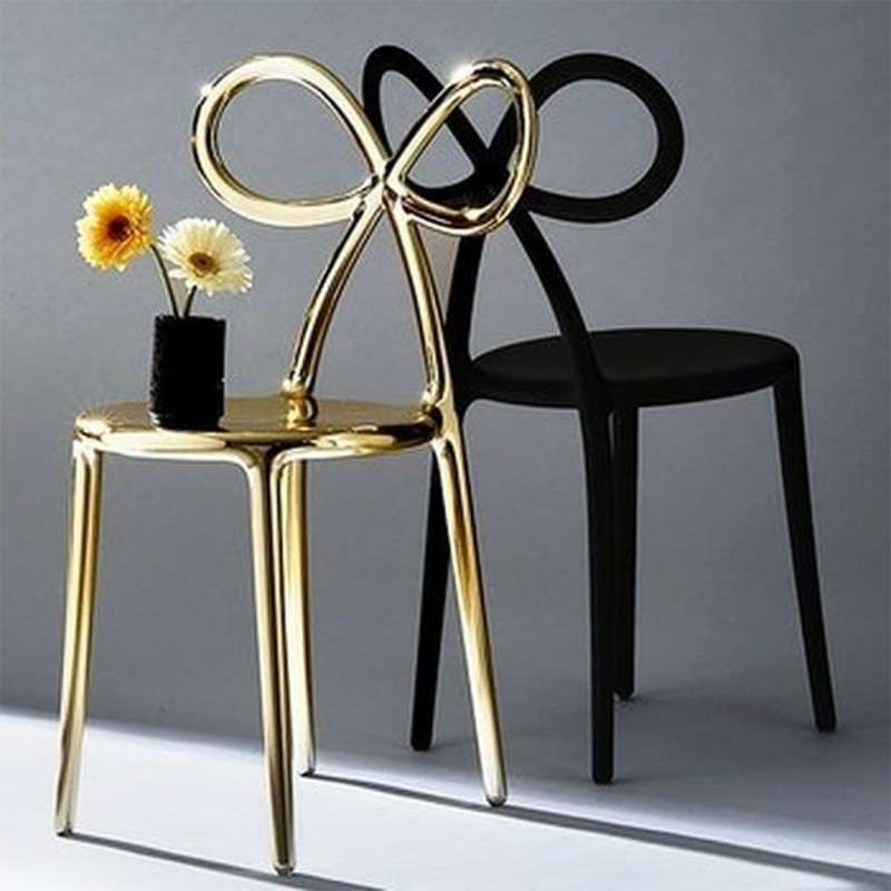 Ribbon Chair Metal by Qeeboo - Image 8