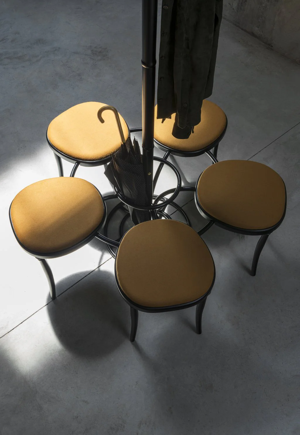 Ruhering Bentwood Bench and Coat Rack by GTV - Image 6