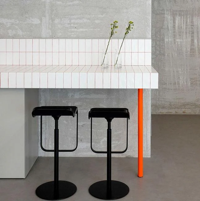 LEM Adjustable Height Powder Coated Gas Lift Stool by Lapalma - Image 15