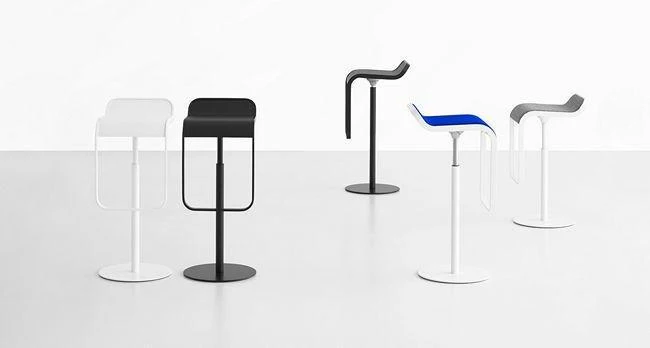 LEM Adjustable Height Powder Coated Gas Lift Stool by Lapalma - Image 21