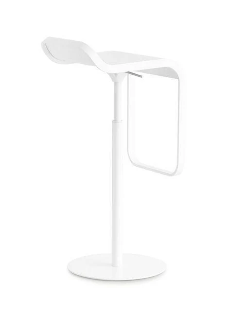 LEM Adjustable Height Powder Coated Gas Lift Stool by Lapalma - Image 4