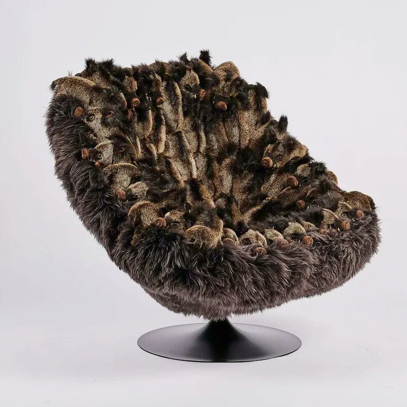 Sanglier (Wild Boar) Lounge Chair by AP Collection