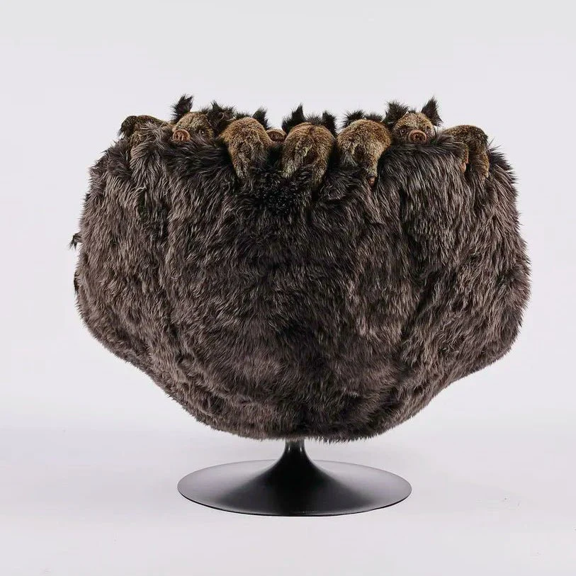 Sanglier (Wild Boar) Lounge Chair by AP Collection - Image 4