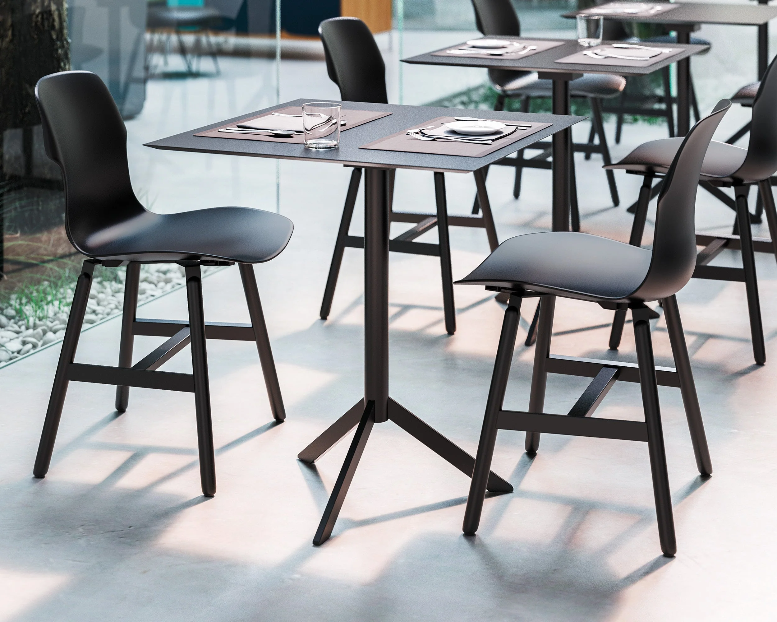 T4 Bistrot Foldable Table by Casamania - Image 3