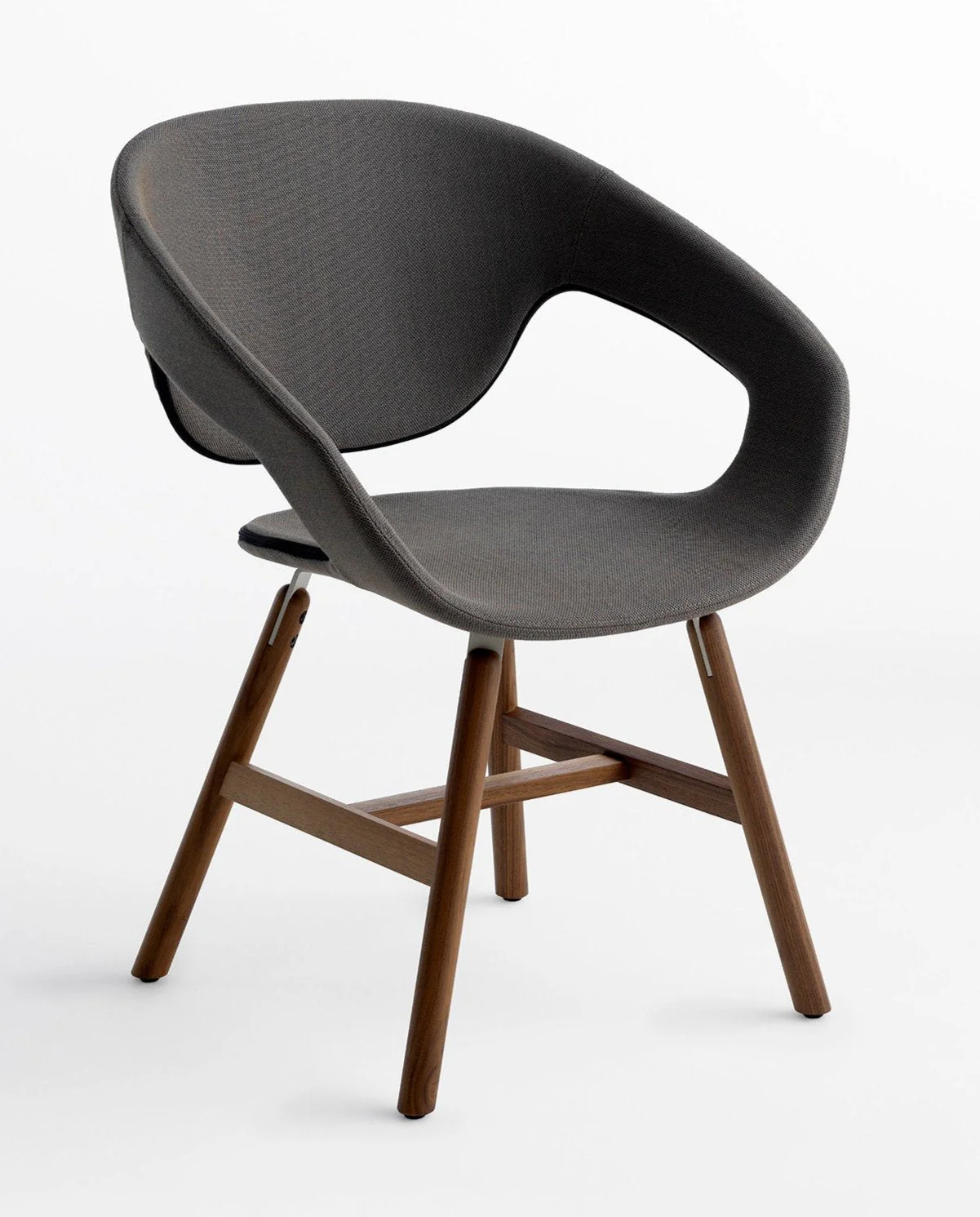 Vad Wood Upholstered Chair by Casamania - Image 3