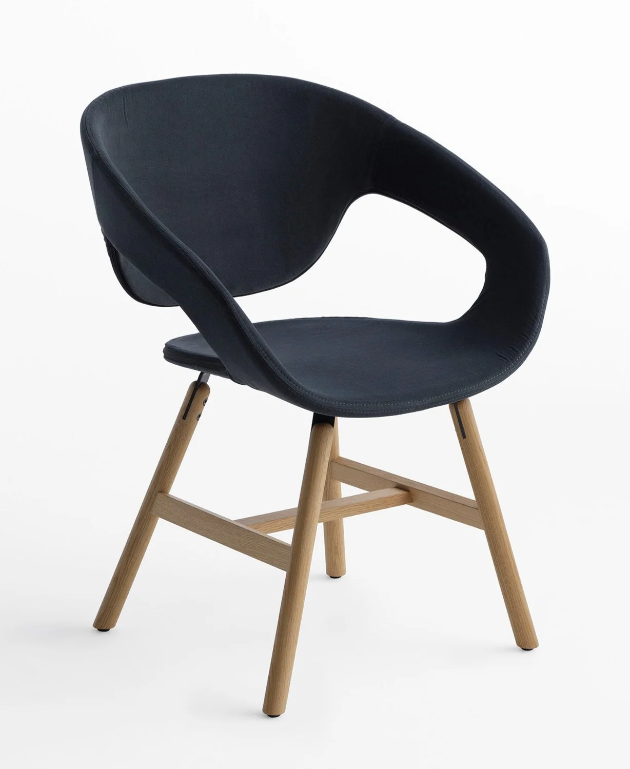 Vad Wood Upholstered Chair by Casamania - Image 4