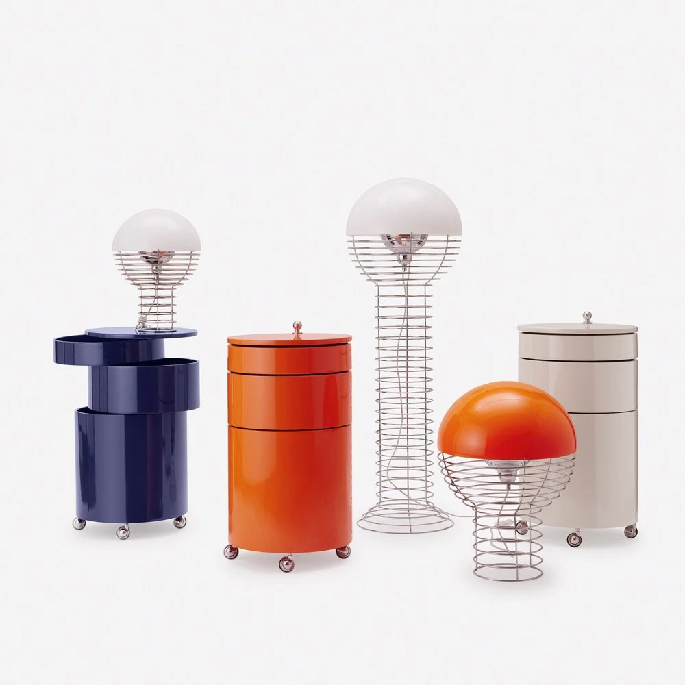 Wire Table Lamp 21" by Verner Panton - Image 10